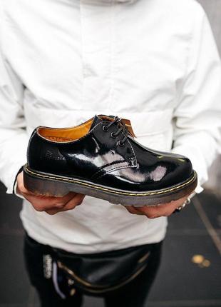 Женские туфли dr.martens 1461 classic “blak”3 фото