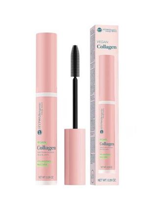 Тушь для ресниц vegan collagen volumizing mascara hypoallergenic bell