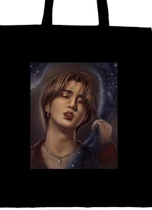 Еко сумка шоппер stray kids, skz , han jisung , хан джисон starboy