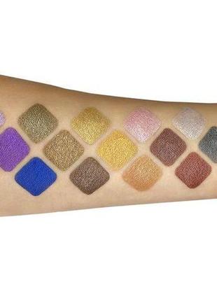 Палитра теней parisa cosmetics e-615 glam & glow baked eyeshadow palette №23 фото