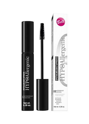 Тушь для ресниц waterproof hypo allergenic bell