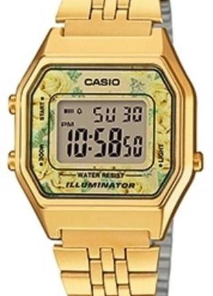 Жіночий годинник casio la680wega-9cef, золотий колір