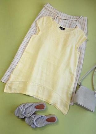 Крута блуза льняна