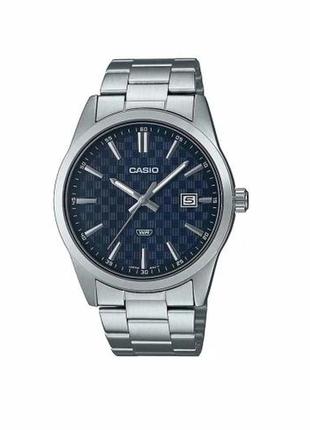 Чоловічий годинник casio mtp-vd03d-2audf, сріблястий колір