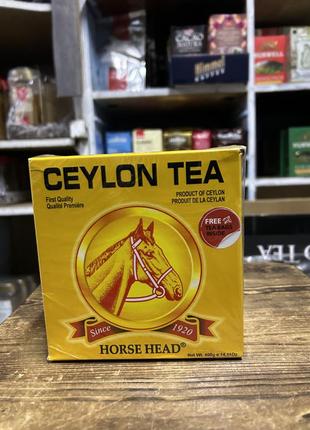 Чай чорний цейлонський horse head ceylon tea 400 г шрі-ланка