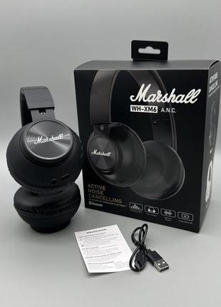 Бездротові навушники накладні повнорозмірні bluetooth marshall wh-xm6, кращі накладні навушники івк