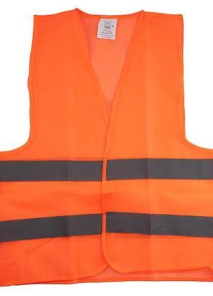 Жилет безпеки світловідбивний (orange) 206 or xl (жб011 ш)