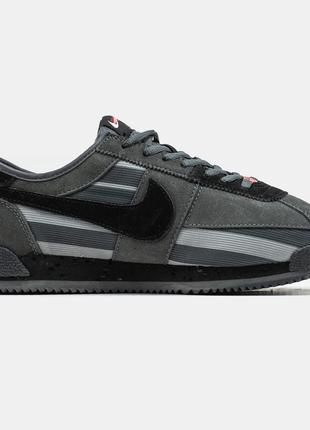 Мужские кроссовки nike cortez x union l.a grey black 40-41-454 фото