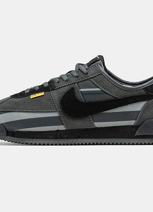 Чоловічі кросівки nike cortez x union l.a grey black 42