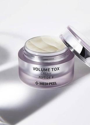 Омолоджуючий крем з пептидами medi-peel volume tox cream peptide 91 фото