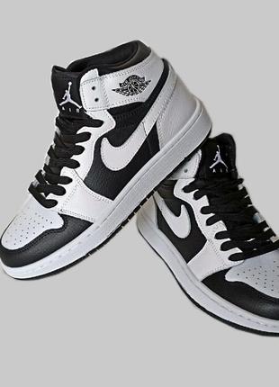 Кроссовки подростковые nike air jordan 1 . найк джордан 1. высокие.кожанные 36. 37 38 . 41 р