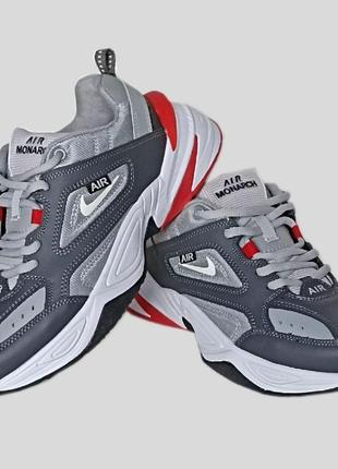 Мужские кроссовки  nike air monarch ,кроссовки (найк аір монарх ), кожа,  вьетнам