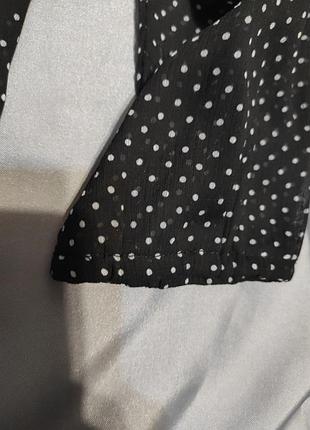 Блуза в горошок. 5