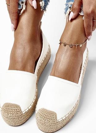 Білі еспадрильі 🤍новинка