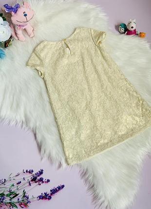 Нежное нарядное платье h&m девочке 2-4 года