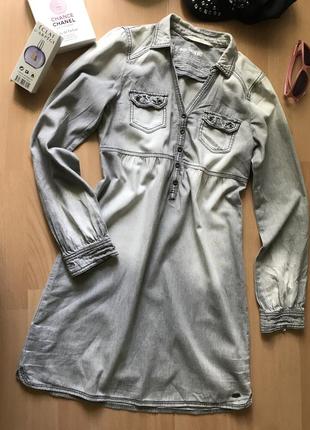 Джинсовое платье tom tailor