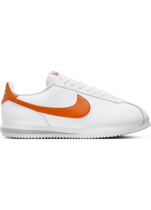 Кроссовки nike cortez white белые5 фото