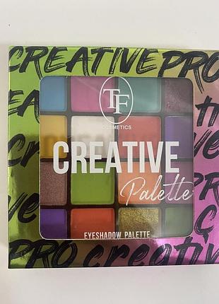 Палетка теней creative palette 16 оттенков cte 39 №04 triumph cosmetics (tf)