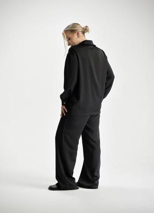 Костюм the.kru с легкого шовку (рубашка + брюки) xs2 фото