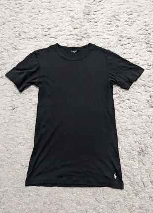 Базовая футболка polo ralph lauren, size m, стрейчкотон, облегает тело, приятная на ощупь, плечи 40 подмышки 44 длина 701 фото