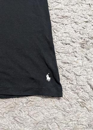 Базовая футболка polo ralph lauren, size m, стрейчкотон, облегает тело, приятная на ощупь, плечи 40 подмышки 44 длина 703 фото