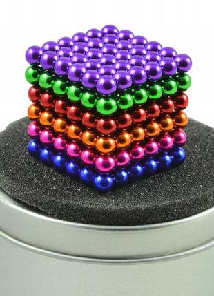 Магнитный конструктор нео neocube разноцветный7 фото