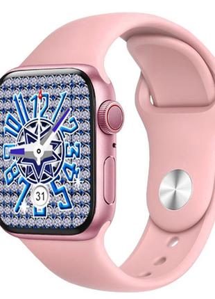 Smart watch nb-plus, бездротова зарядка, pink