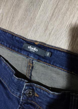 Мужские джинсы / studio / штаны / синие джинсы / мужская одежда / чоловічий одяг / брюки /3 фото