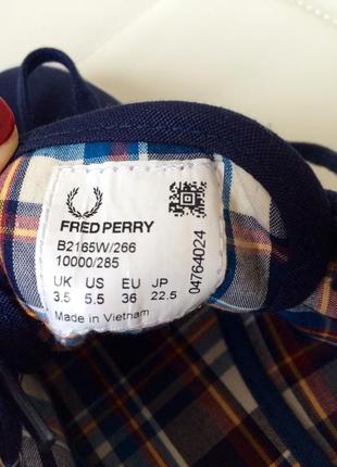 Кеды fred perry оригинал4 фото