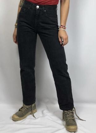 Lee cooper чёрные джинсы женские1 фото