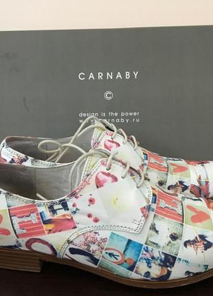 Кожаные ботинки carnaby