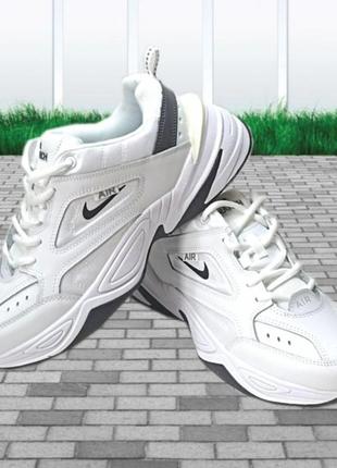 Мужские кроссовки  nike air monarch ,кроссовки (найк аір монарх ), кожа,  вьетнам1 фото