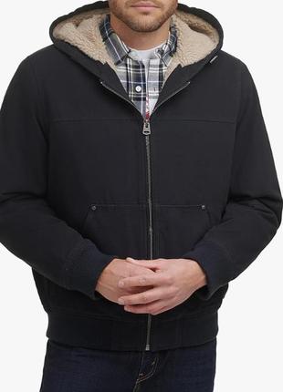 Мужская утепленная рабочая куртка levi's большого размера 2xl