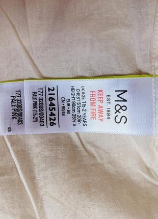 Нарядное платье m&s девочке 1-1,5 года4 фото