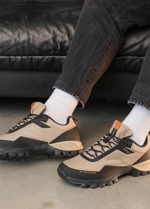 Кросівки термо чоловічі чорно-бежеві5 фото