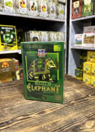 Чай зелений battler green elephant 100g