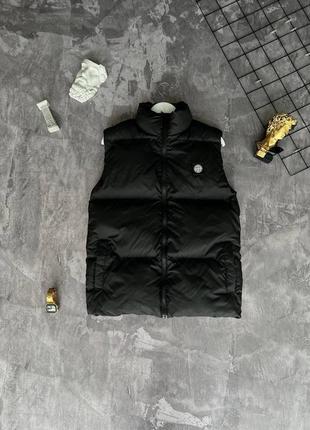 Шикарний жилет люкосової якості від stone island🔥