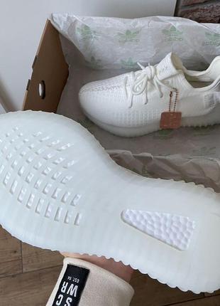 Yeezy boost 350 white7 фото