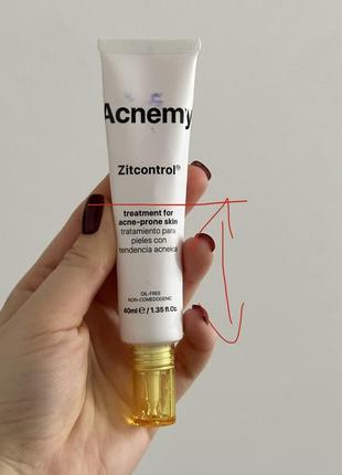 Крем acnemy zitcontrol