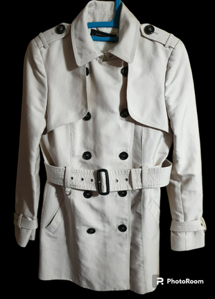 Стильный брендовый плащ - пальто zara woman2 фото