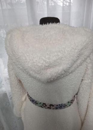 Молочный флисовый халат Меховушка,размер xs-m6 фото