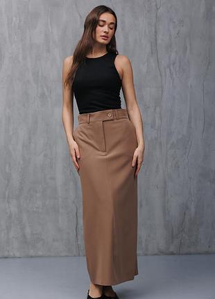 Классическая юбка карандаш в длине макси юбка