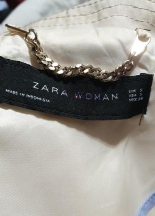 Стильный брендовый плащ - пальто zara woman10 фото