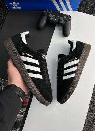 Чоловічі кросівки adidas spezial black white