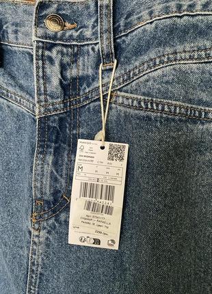 Красивая джинсовая длинная юбка размер м mango3 фото