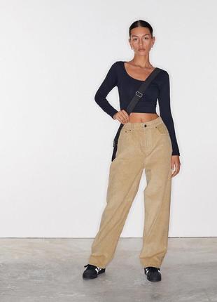 Новые! вельветовые брюки motel