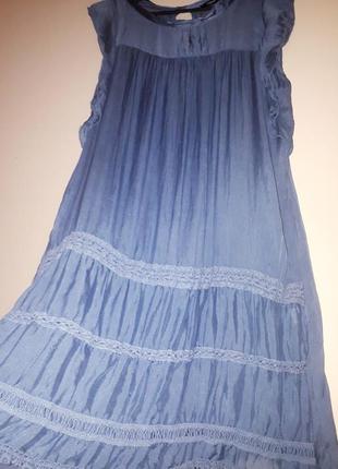 Нежный пляжный сарафан, платье италия.