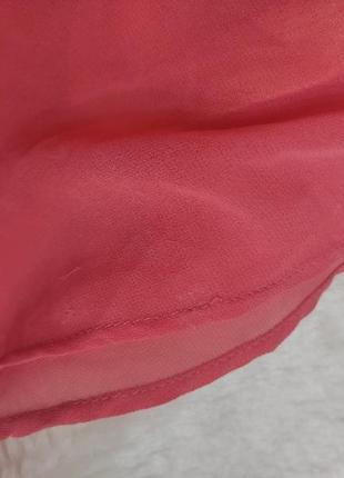 Длинное летнее длинное платье макси в пол майка шифон розовое серое сарафан стрейч двуцветное7 фото