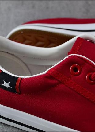 Чоловічі кеди new converse red4 фото