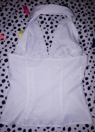 Брендовая обворожительная блузка, рубашка с открытой спинкой tally weijl8 фото